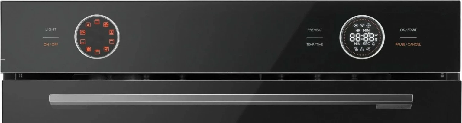 Furrë Amica ED6769BA+ S-TYPE, 72L, katalizë/avull, AirFry, e zezë