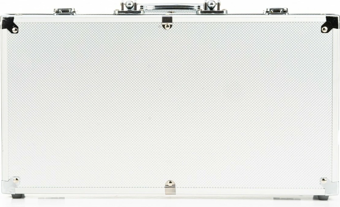 Set poker Cartamundi Maverick, 300 çipsa, 2 kuverta letrash, 5 zara, multingjyrësh, me kasë alumini