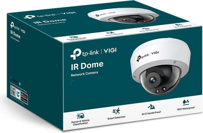 Kamerë IP rrjeti, TP-Link, VIGI C240I 8mm, 4MP, e zezë