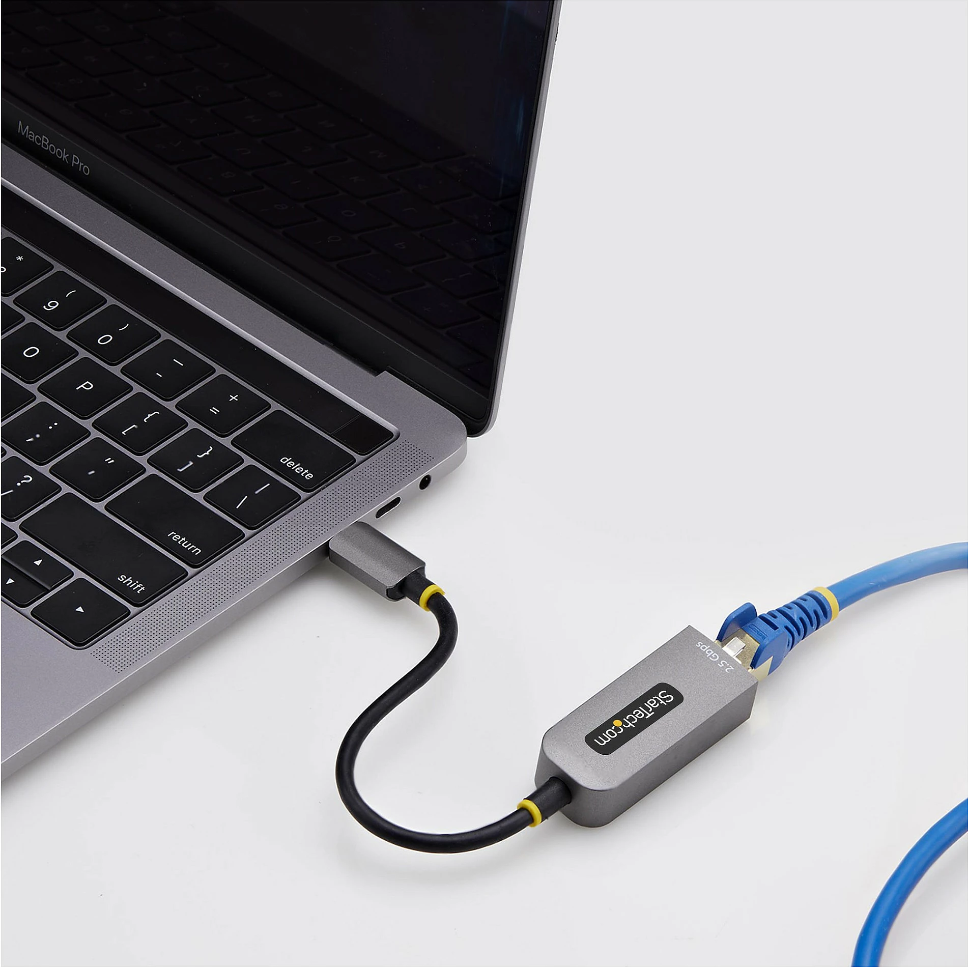 Adapter Ethernet USB-C StarTech 2.5GbE, RJ-45, 0.15 m, gri