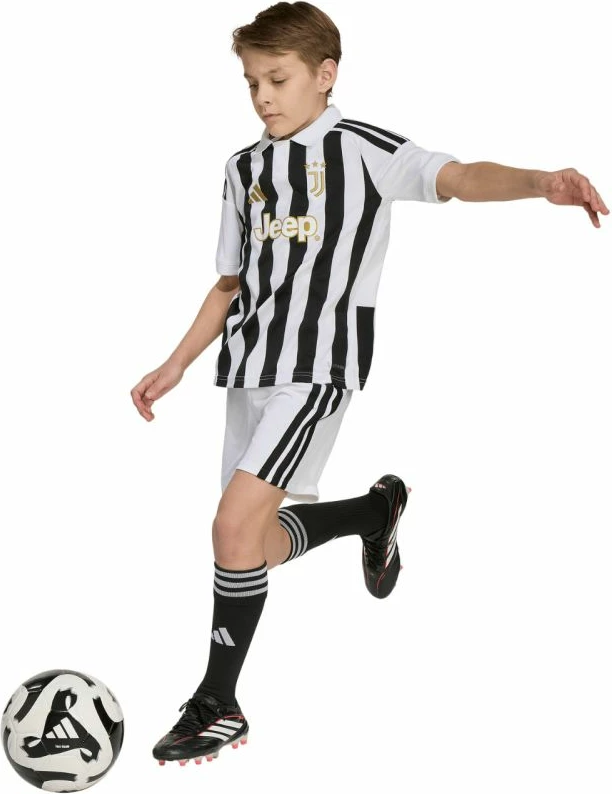 Fanellë fëmijësh adidas Juventus 26/27, e bardhë dhe e zezë [Madhësia: 164 cm]