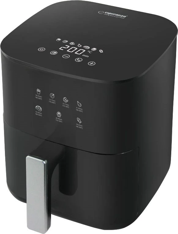 Fërgues me ajër Esperanza EKA002, 3.5L, 1350W, i zi