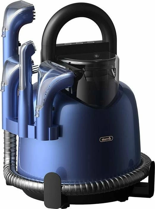 Fshesë larëse me ujë Deerma DEM-BY200 950W 1.6L, blu, set me 5 aksesorë