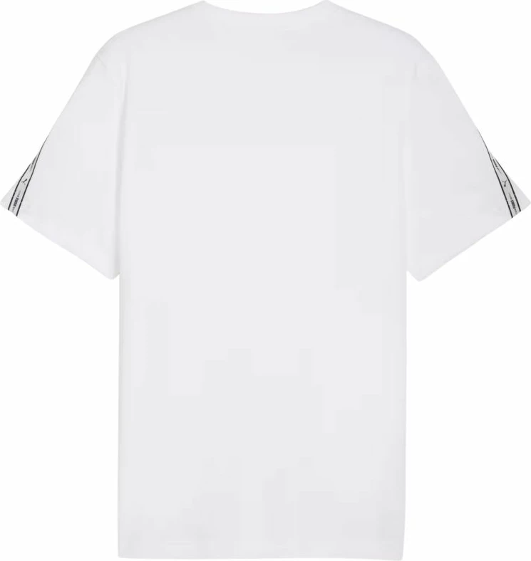 Maicë për meshkuj Puma Tape Tee 691693 02, e bardhë [Madhësia: S]