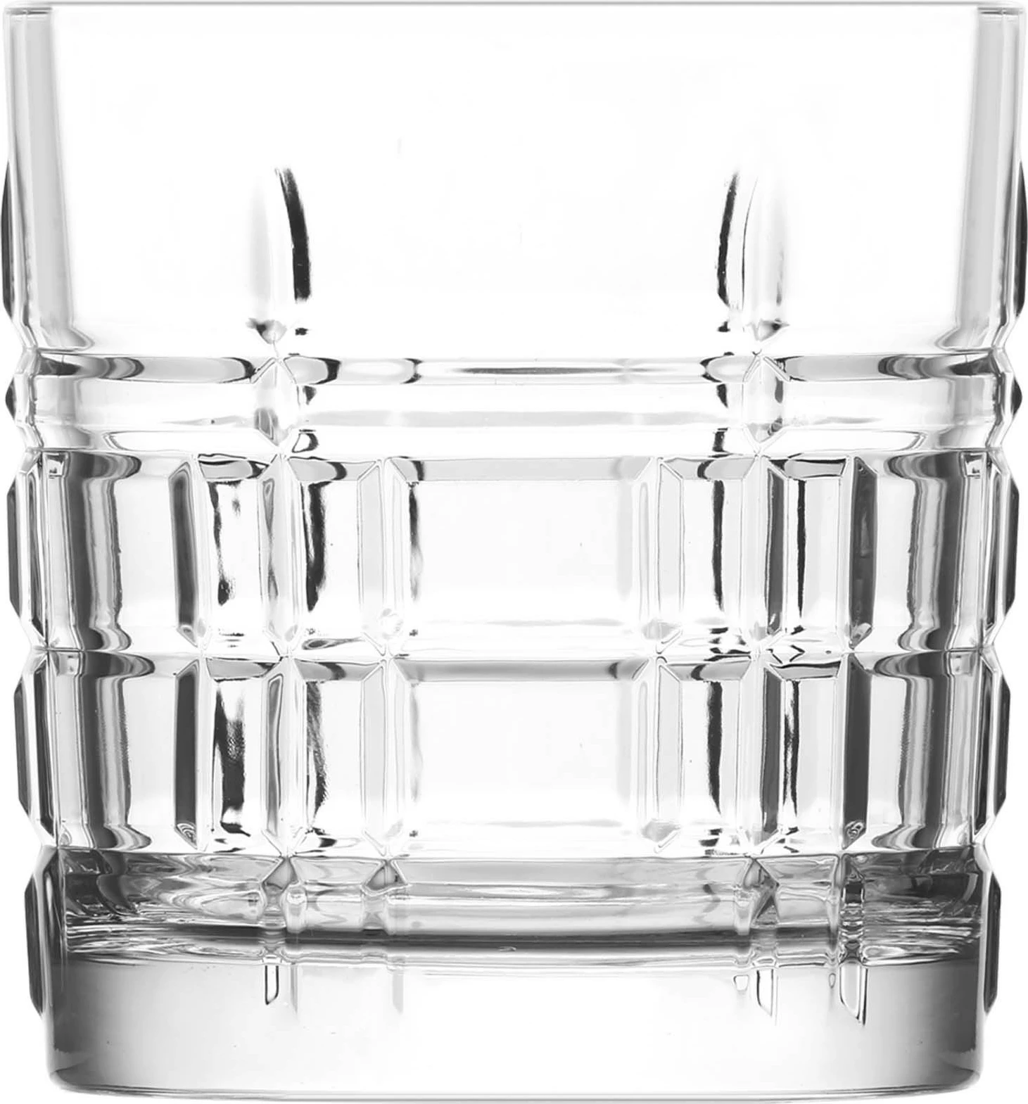 Gotë uiski LAV Glasgow 325 ml, transparente, set 12 copë