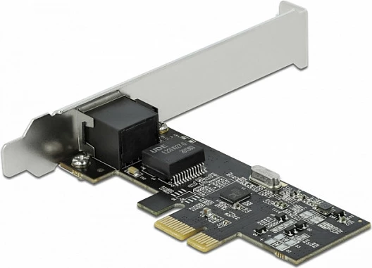 Kartelë rrjeti PCIe DeLOCK RTL8125B, RJ45 2.5GbE, PCI Express x1, e brendshme