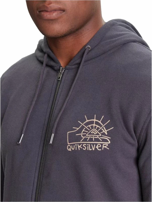 Duks me kapuq Quiksilver për meshkuj, navy blue [Madhësia: XL]