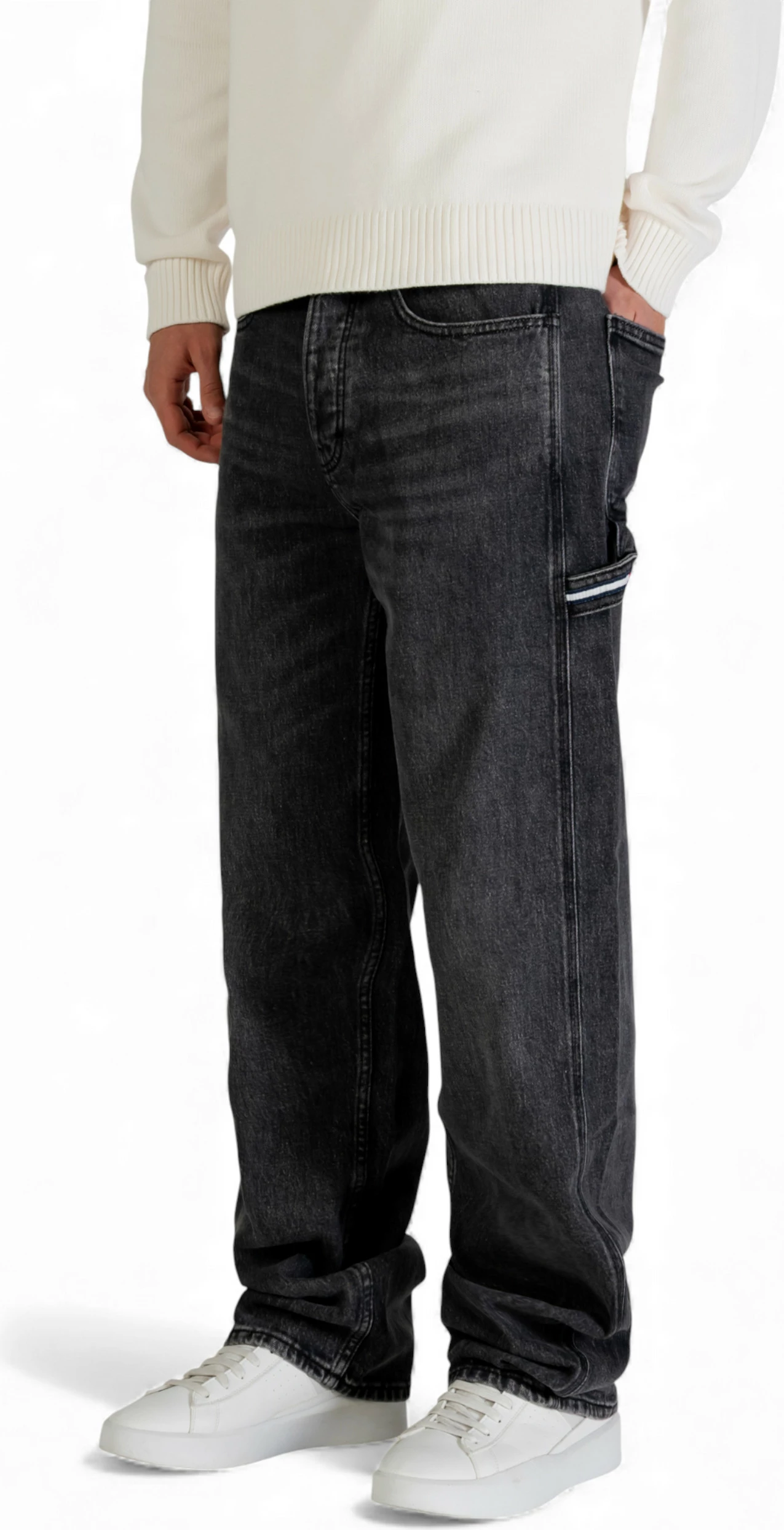 Xhinse për meshkuj Tommy Hilfiger Jeans DM0DM22566, të zeza [Madhësia: W33 L32]