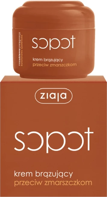 Krem fytyre me efekt nxirjeje kundër rrudhave Ziaja Sopot, 50ml