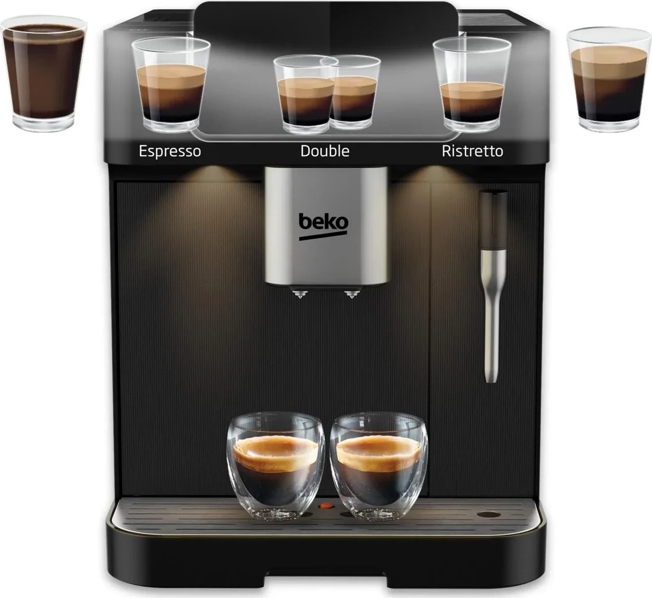 Aparat kafeje Beko CaffeExperto CEG7302B, automatik, zi