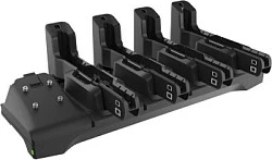 Stacion karikimi Zebra CRD-ET4X-4S10I1-01, 4 slote, për ET40/ET45 10", AC, i zi