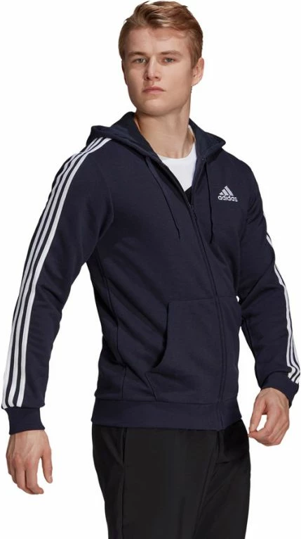 Duks me kapuç adidas për meshkuj, blu marin [Madhësia: S]