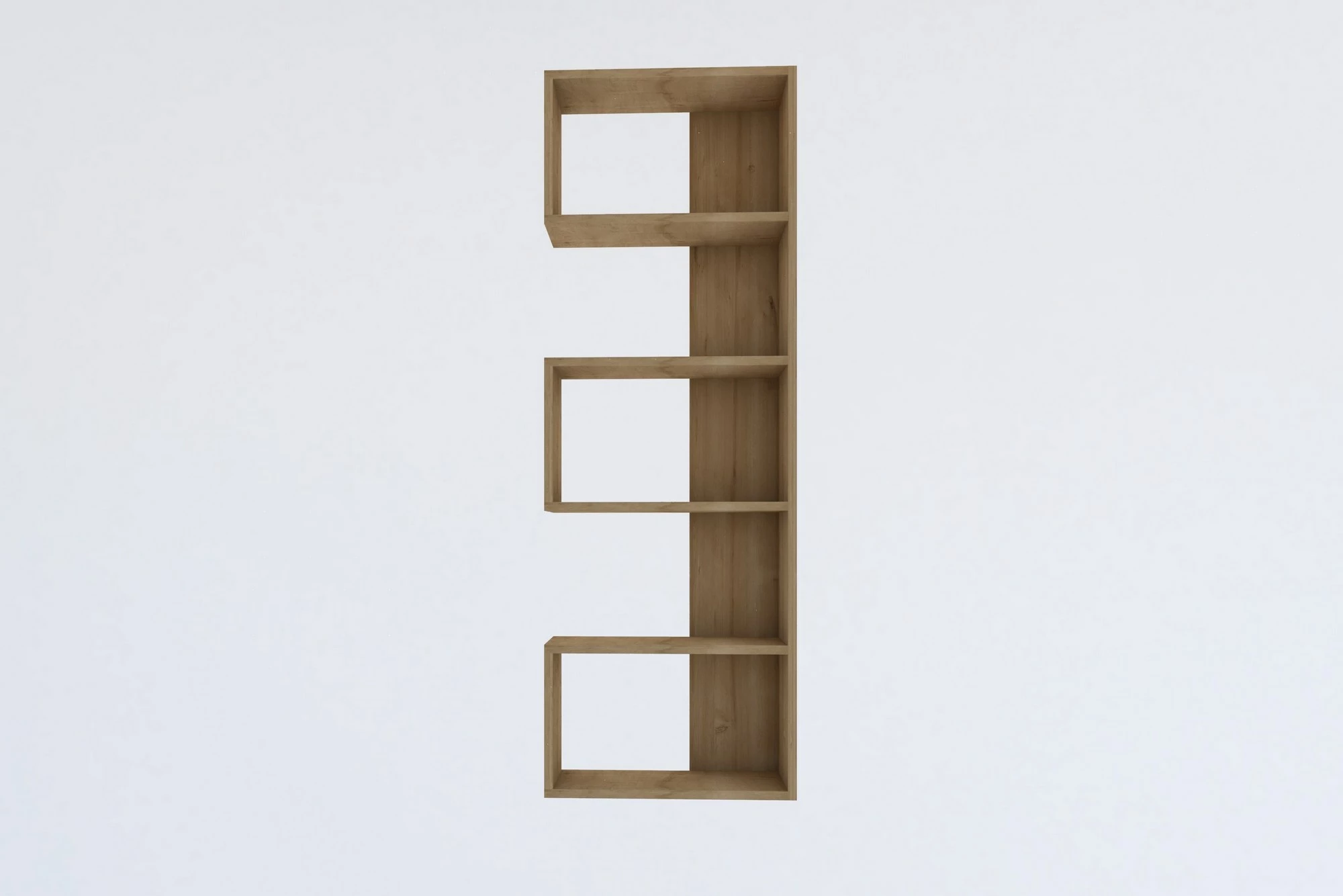 Raft librash Hanah Home, ngjyrë lisi Sapphire Oak