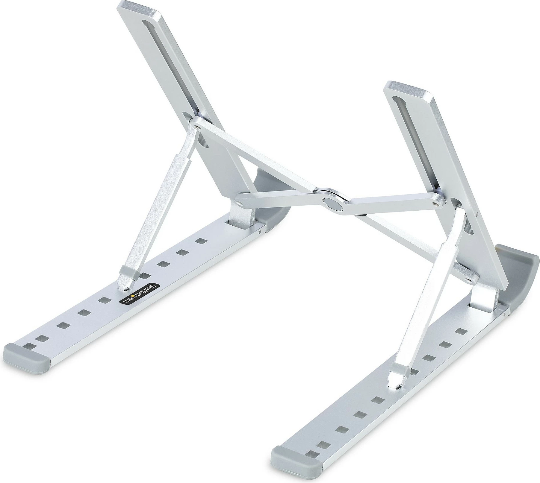 Mbajtëse laptopi StarTech Foldable Laptop Riser Stand, alumin, rregullim këndi 15-84°, deri 10 kg, Silver
