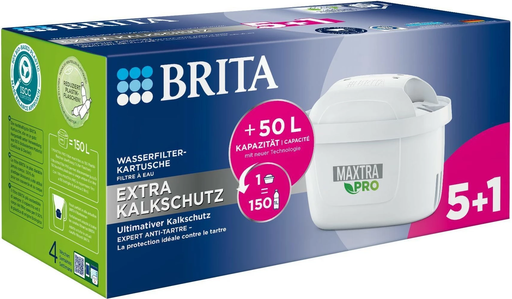 Filtra ujë Brita MAXTRA PRO, 6 copë