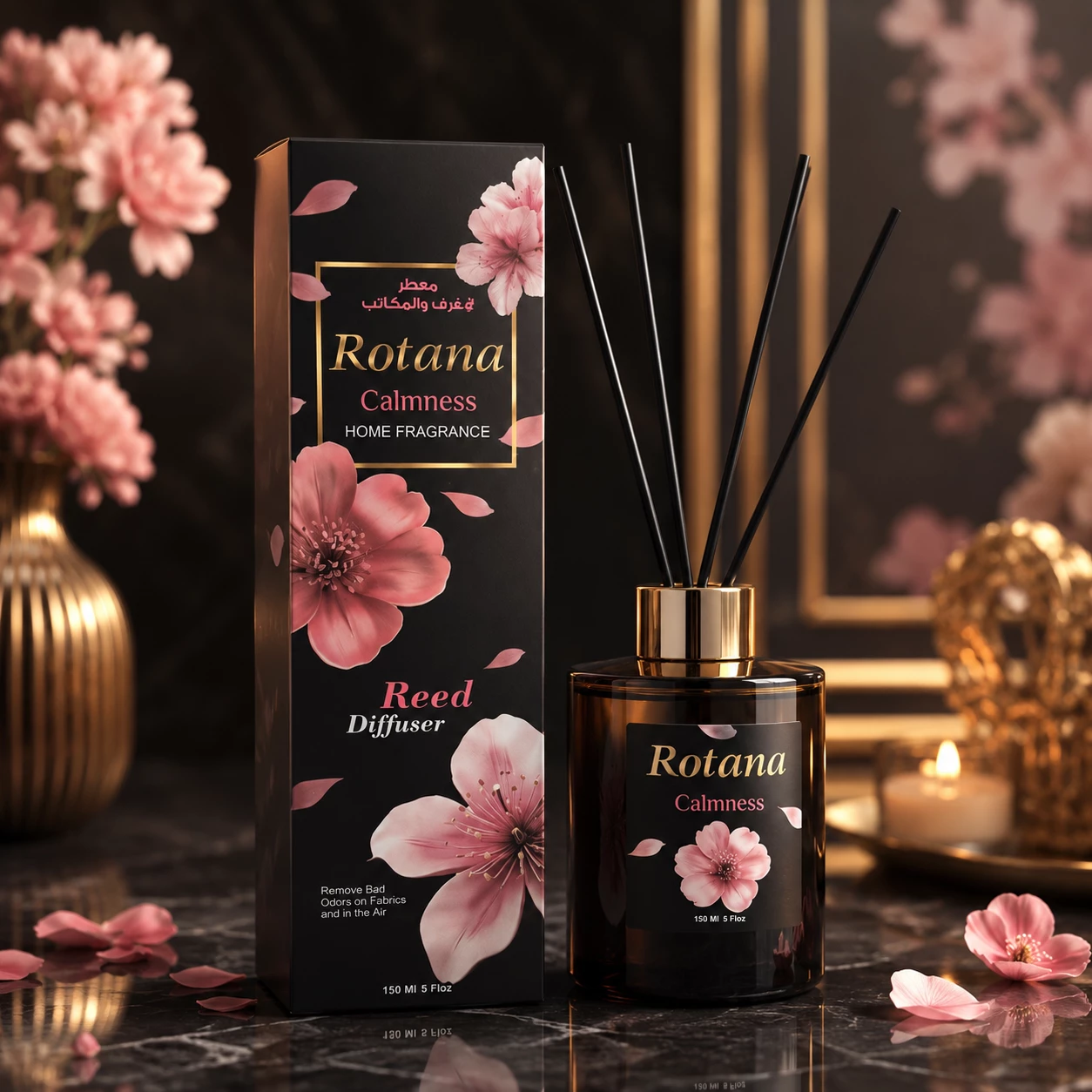 Rotana Calmness – Reed Diffuser Home Fragrance 150ml
