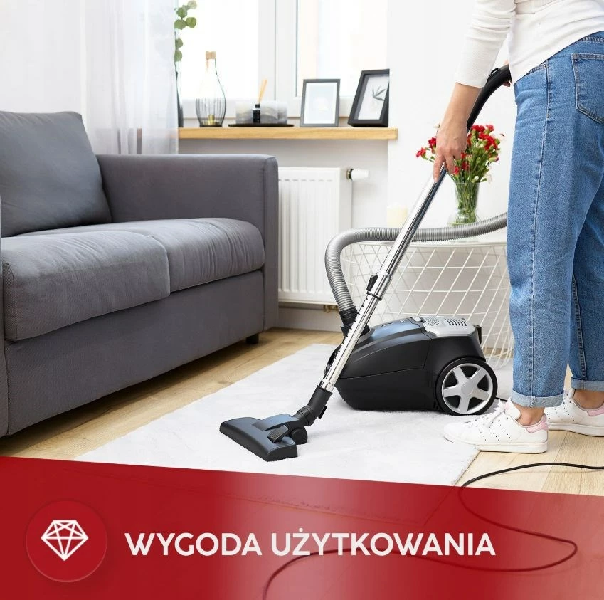 Fshesë me korent MPM MOD-54 me thes, 1.5L, 850W, Blu