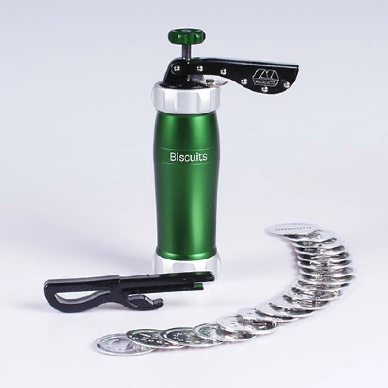 Makineri biskotash, Marcato, Biscuit Machine Design BI-DES-VER (BIDESVER), me disqe forme, jeshile