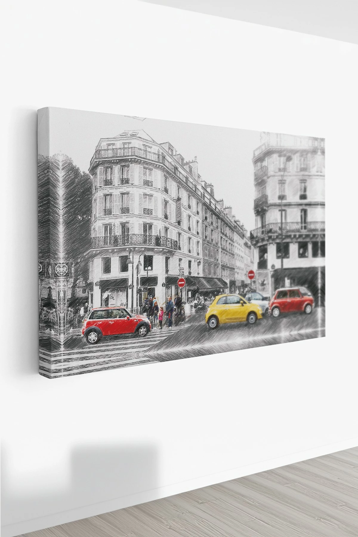 Pikturë dekorative në kanavacë, shumëngjyrëshe, Wallity Ersyfdc38, 70x100cm