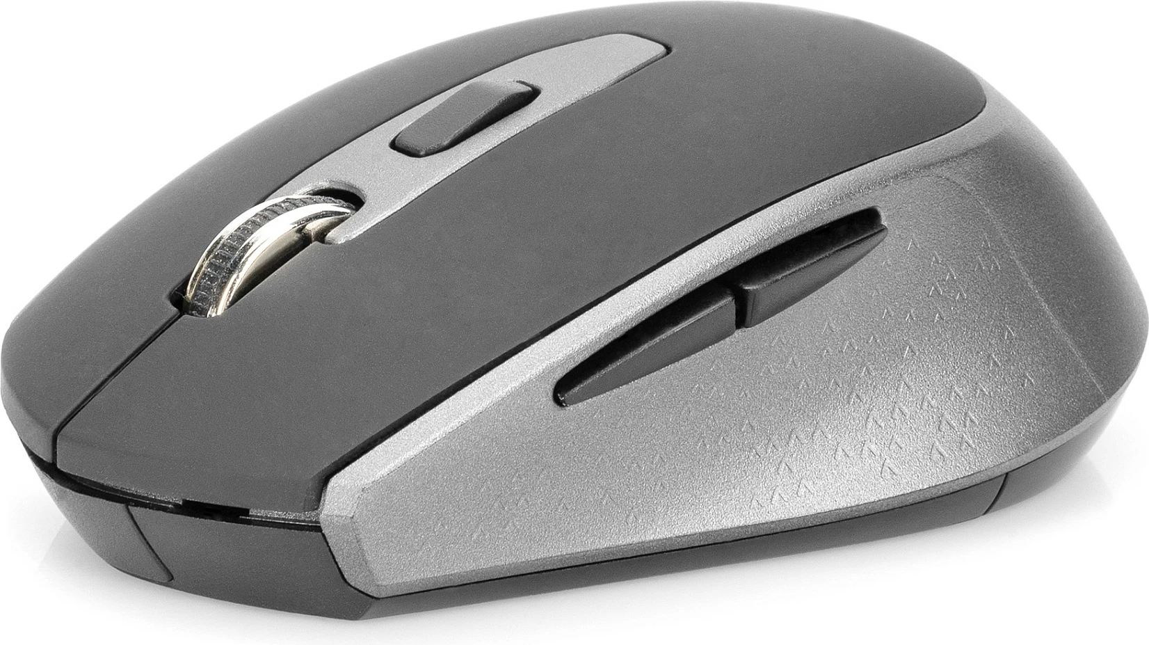 Maus wireless Digitus 1600 DPI, 6 butona, RF 2.4 GHz, ambidekster, zi/gri