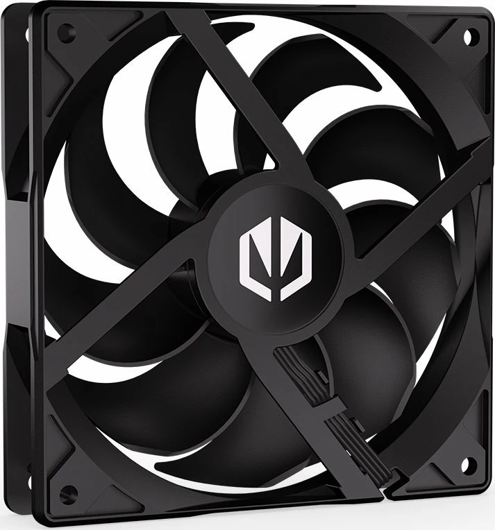 Ventilator kasë Endorfy Stratus 120 PWM EY4A007, 120 mm, 4-pin PWM, 1400 rpm, i zi, 1 copë