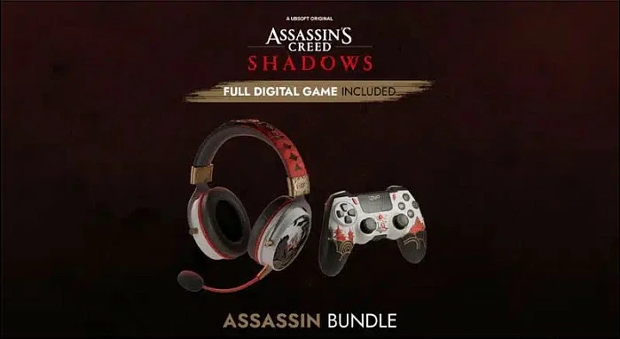 Set kontrollor lojërash + kufje LEXIP x Ubisoft Assassin's Creed Shadows, wireless, USB-C, multicolor