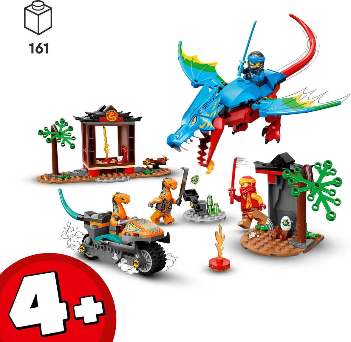 LEGO NINJAGO Ninja Dragon Temple 71759