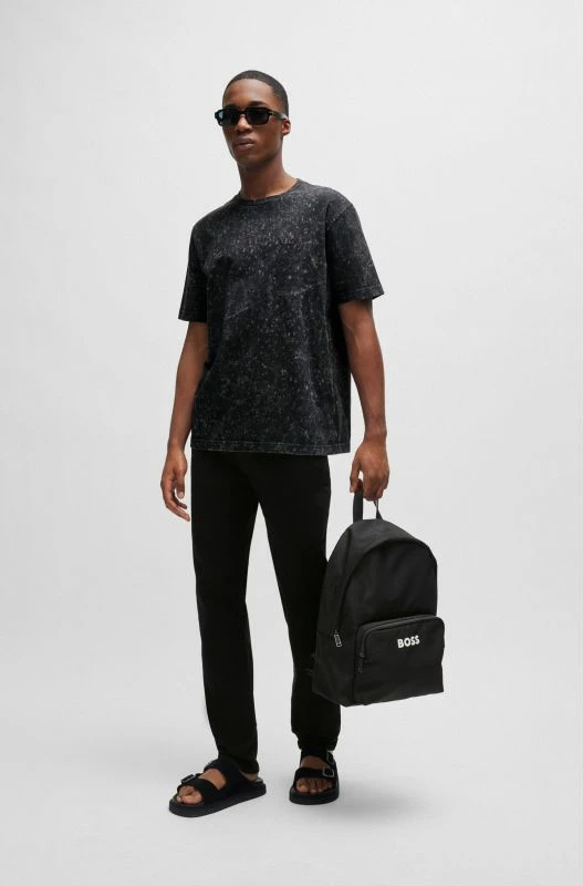 Çantë shpine Boss për meshkuj, e zezë