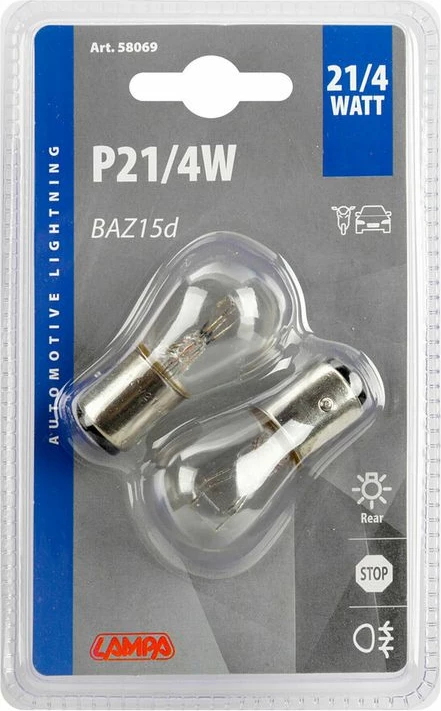 Lampa 12v 21/4w Baz15d Blister