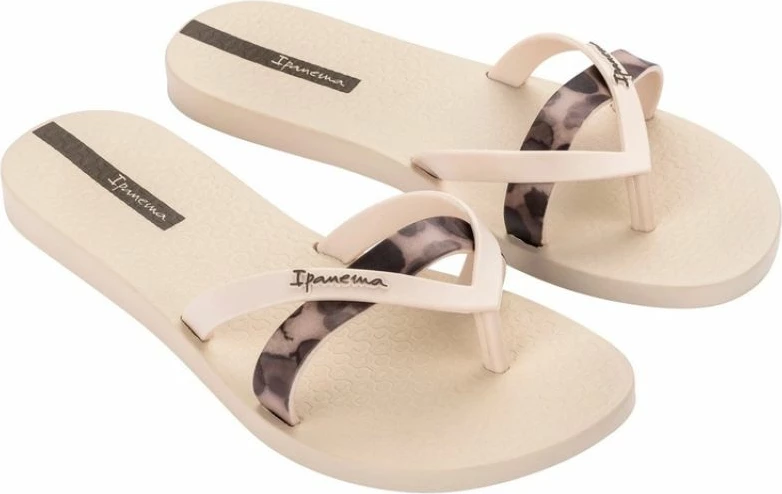 Flip-flop për femra Ipanema, bezhë/krem