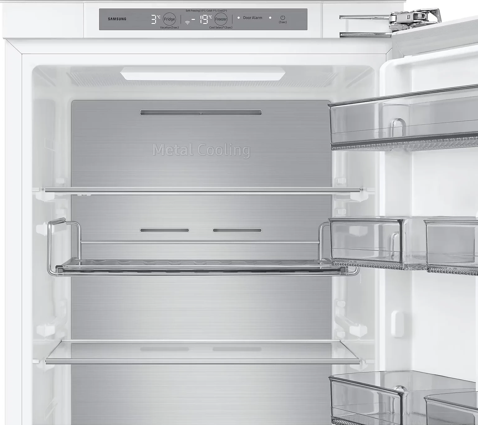 Frigorifer i integrueshëm, Samsung BRB80F26ADF0EO, 177.5 x 54 cm, ngrirës poshtë, klasa energjike E