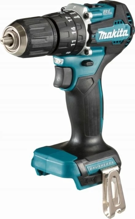 Shpuese-vidhosëse me bateri Makita DHP487Z 18V, brushless, 13mm, 40Nm, pa bateri/karikues, blu-zezë