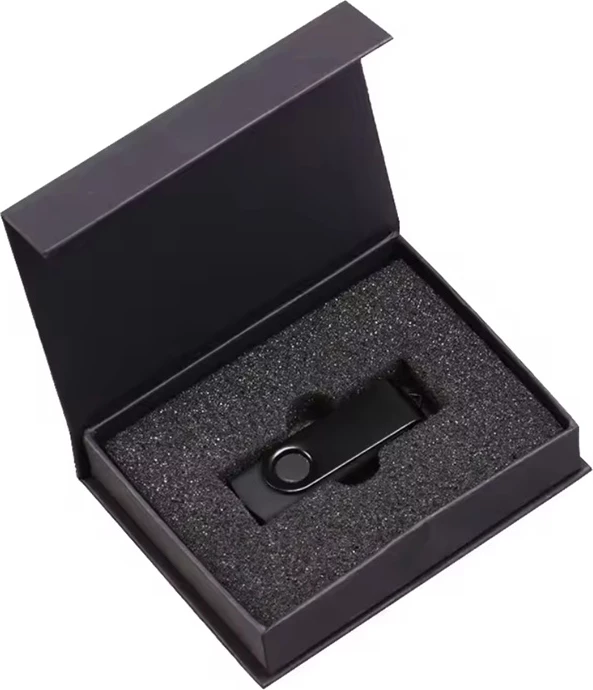 USB Flash Drive 8GB Metalik me Dizajn Premium dhe Kuti Dhuratë