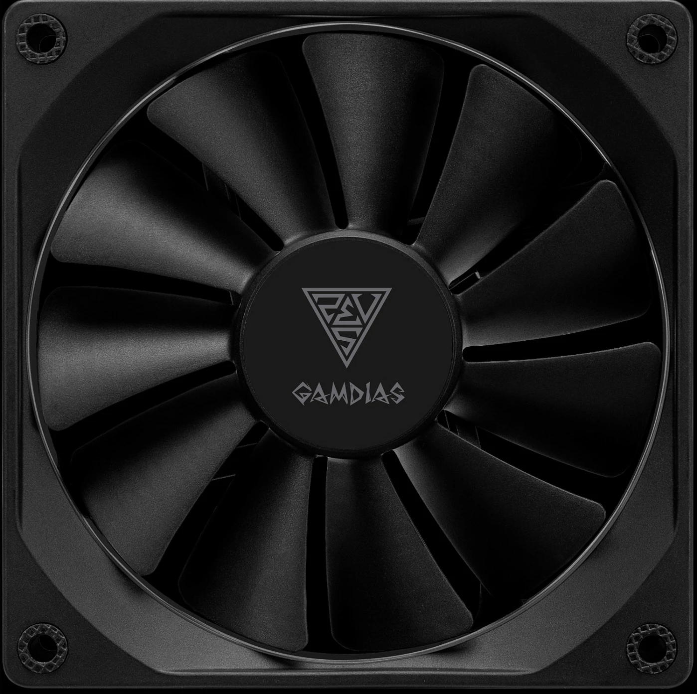 Ventilator për kasë Gamdias AEOLUS M3-1201, 120mm, RGB, PWM 4-pin, i zi