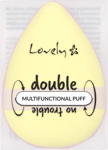 Puff për grim Lovely Double No Trouble Multifunctional për femra, 1 copë