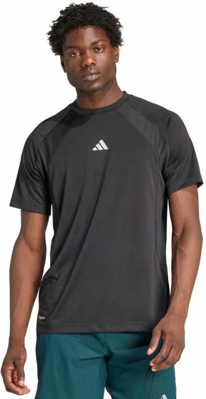 Maicë për meshkuj adidas Tech Apparel Climacool Tech App Tee, e zezë