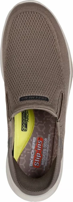 Atlete për meshkuj Skechers, bezhë