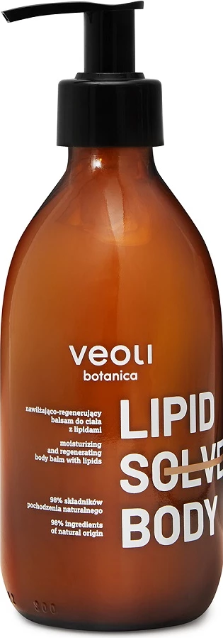 Balsam trupi për femra Veoli Botanica Lipid Solve Body Moisturizing-Regenerating Body Balm with Lipids, 290ml