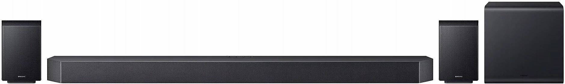 Soundbar Samsung HW-Q990F 11.1.4 656 W Dolby Atmos/DTS:X Wi‑Fi Bluetooth, zi, set me subwoofer + 2 altoparlantë prapa