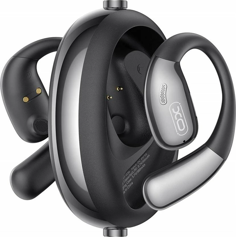 Kufje XO G36 OWS Bluetooth 5.2 me mikrofon dhe përkthyes AI, 10 orë, të zeza