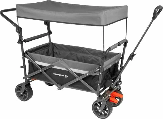 Karrocë transporti palosëse BRUNNER Cargo Prime, kapacitet 120 kg, gri/zi