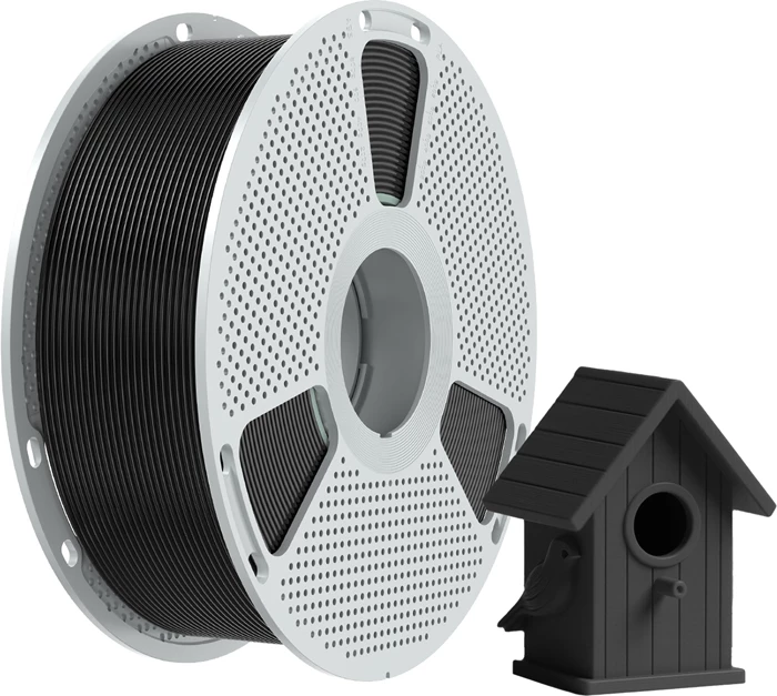 Filament për 3D printim Sunlu ASA B, 1.75 mm (±0.02 mm), e zezë