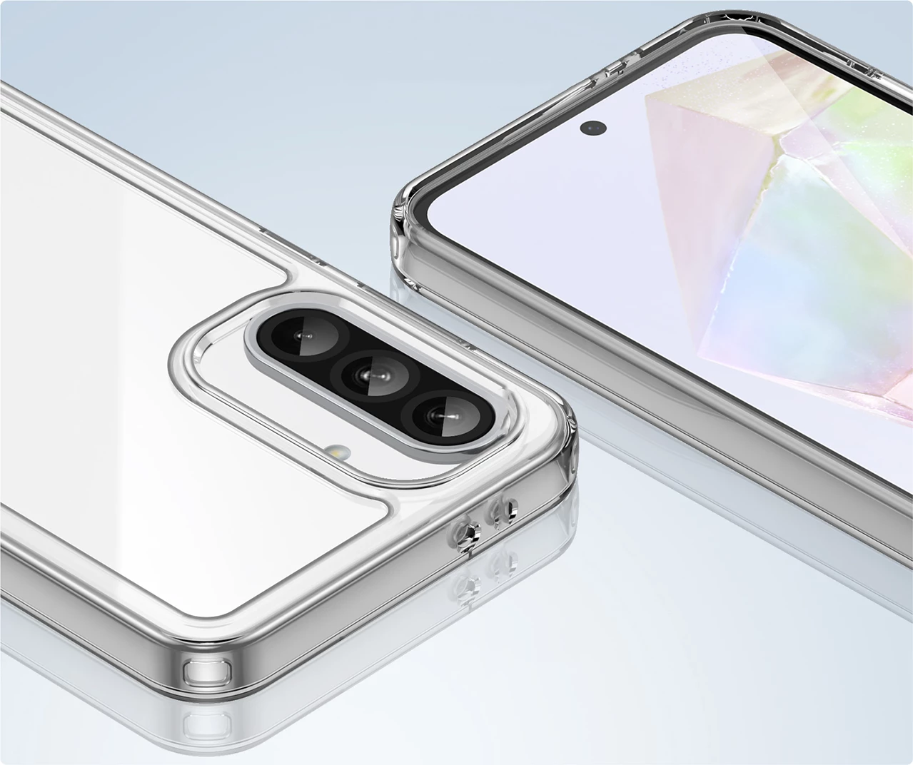 Mbështjellës Hurtel Outer Space Case për Samsung Galaxy A26, Transparent