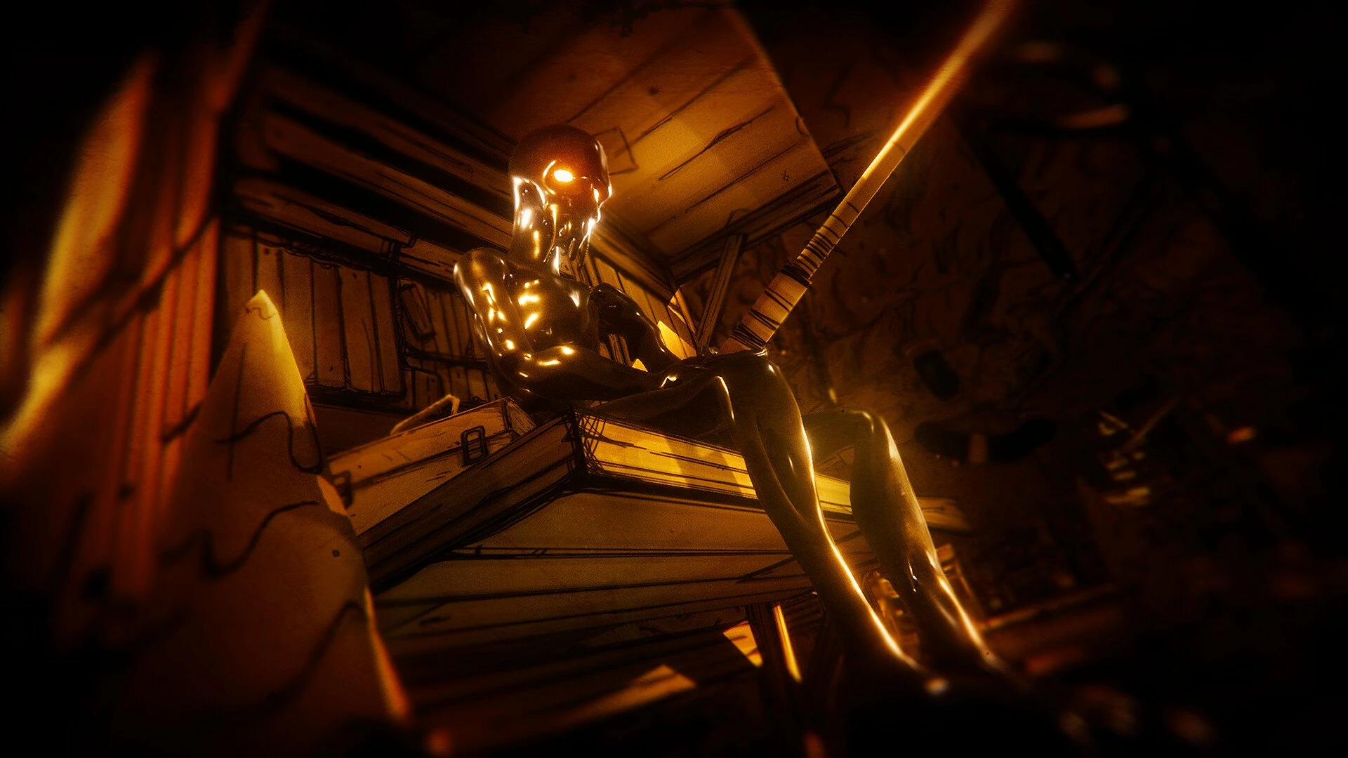 Lojë Nintendo Switch Silver Lining Interactive Bendy and the Ink Machine, PEGI 12, me digital soundtrack