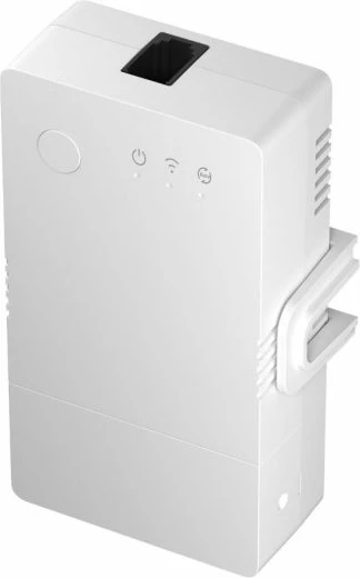 Switch smart Wi‑Fi SONOFF THR320, 20A max, kontroll temperaturë & lagështi, kompatibil me Alexa/Google Home/IFTTT, e bardhë