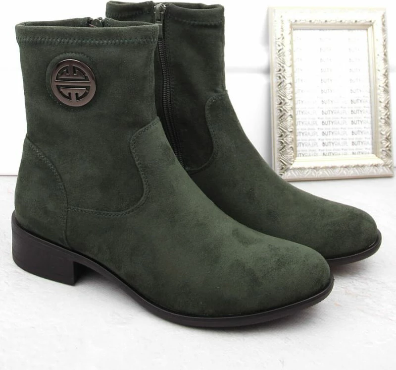 Çizme të shkurta për femra Jezzi, të gjelbra