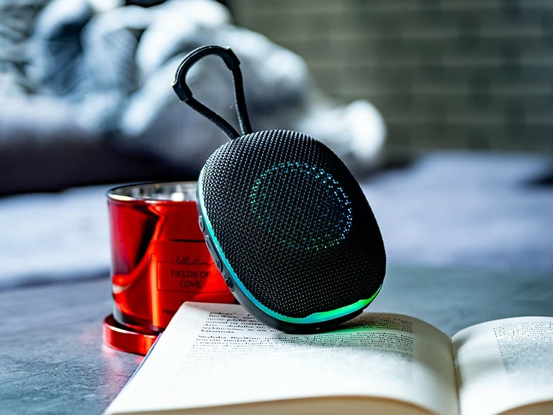 Altoparlant portativ, Tracer Quasar TWS BT TRAGLO47763, 5W, Bluetooth 5.3, TWS, FM radio, microSD/USB, bateri 500 mAh, i zi