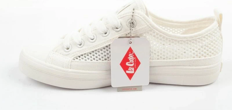 Atlete femra Lee Cooper të bardha openwork [Madhësia: 41]