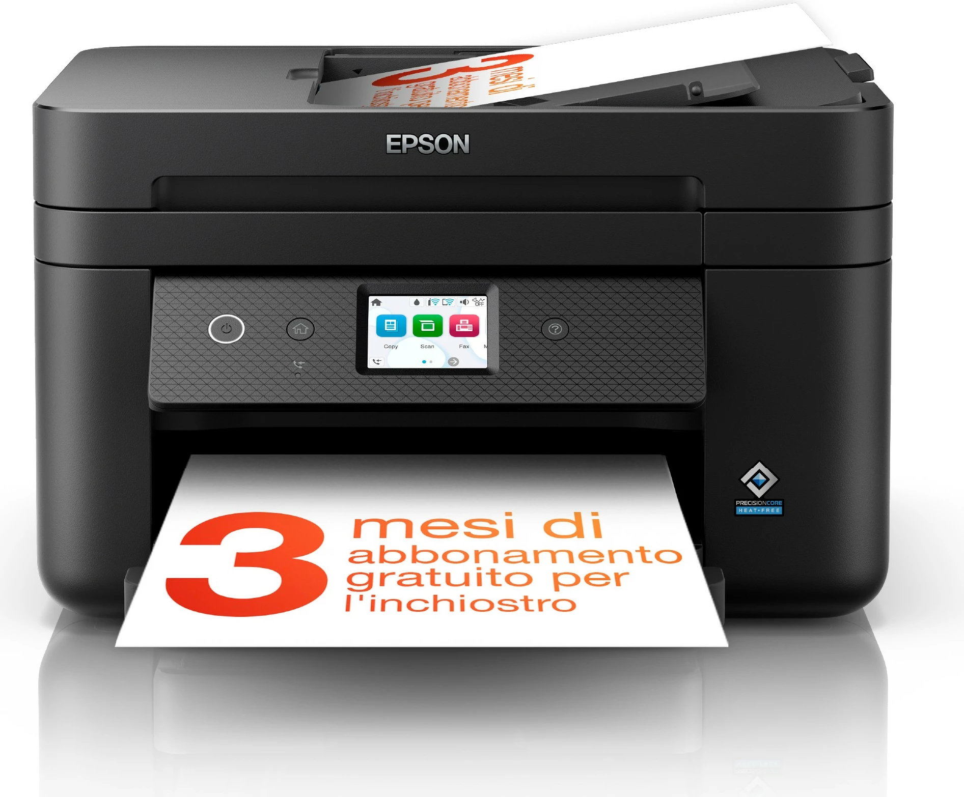 Printer multifunksional Epson WorkForce WF-2960, Wi-Fi, Ethernet, ADF, ngjyrë e zezë