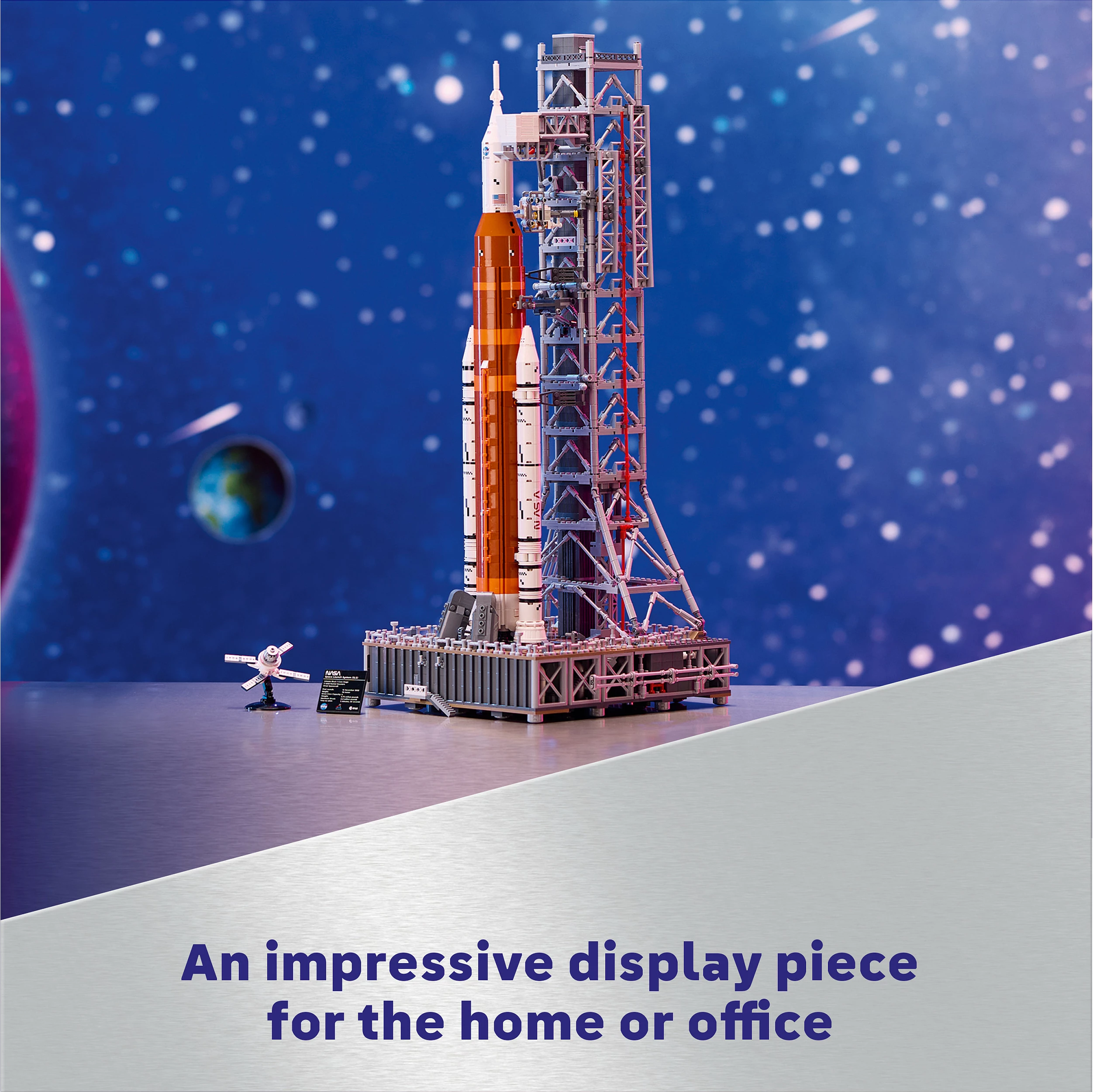 Set ndërtimi LEGO Icons NASA Artemis Space Launch System 10341, 3601 copë, multikolor